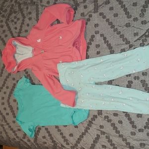 3 pc Carter's set 24m